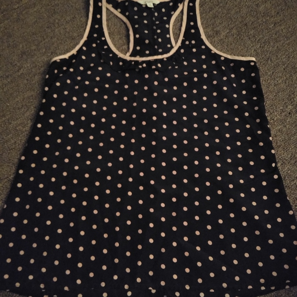 Candies small black and pink razorback blouse